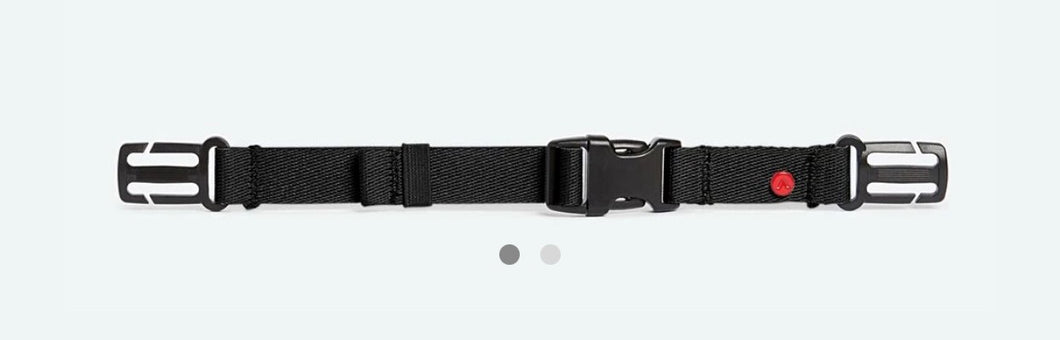 State Bags Detachable Chest Strap - Black
