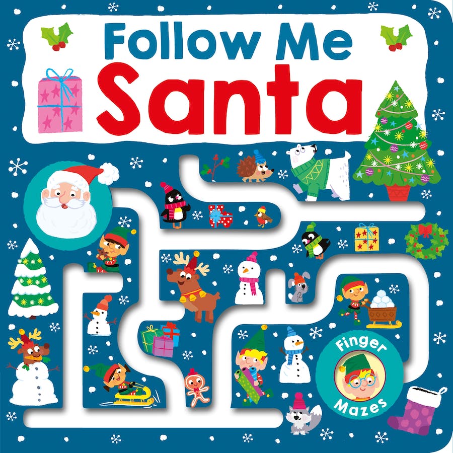 Follow Me:  Santa