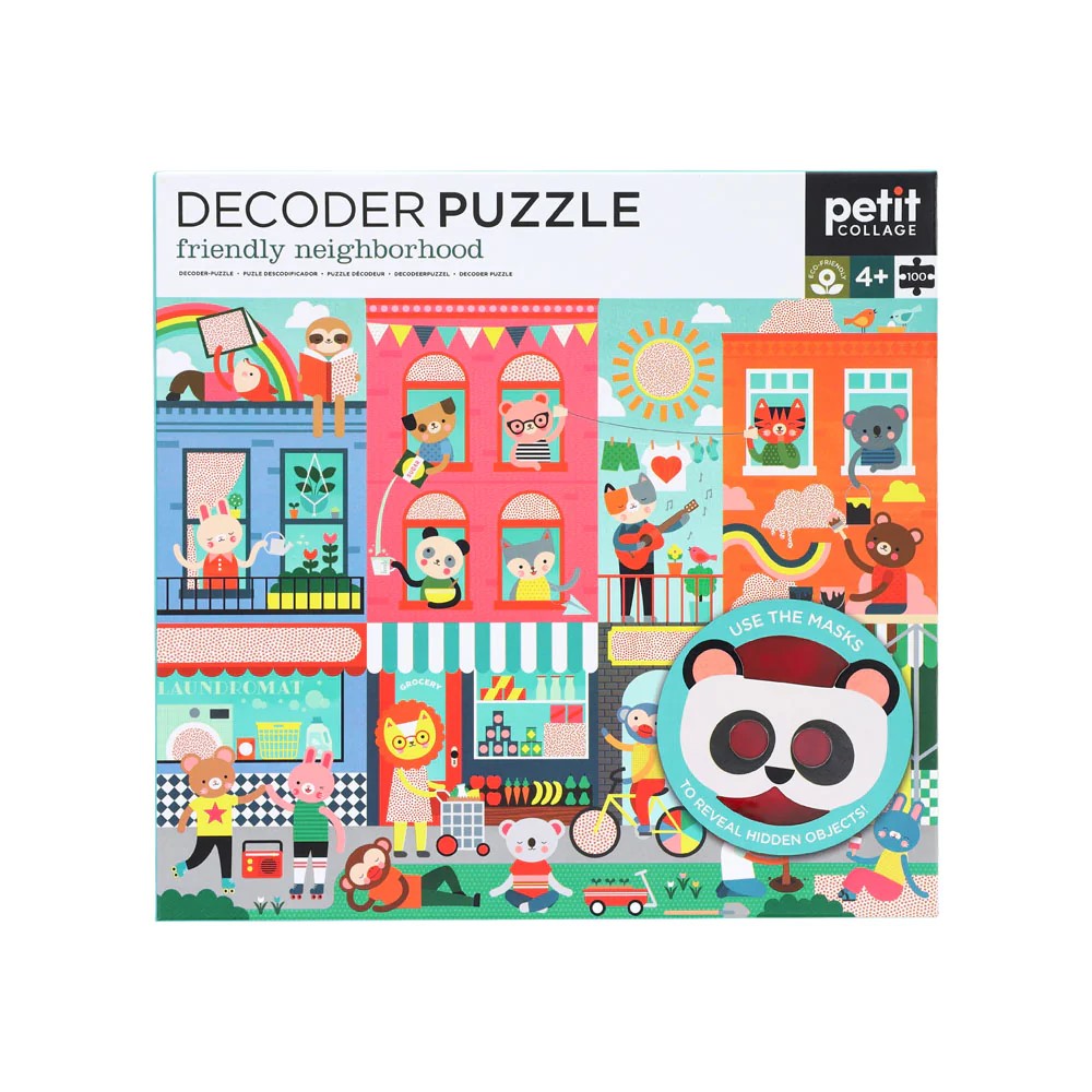 Decoder Puzzle - Friendly Neighborhood