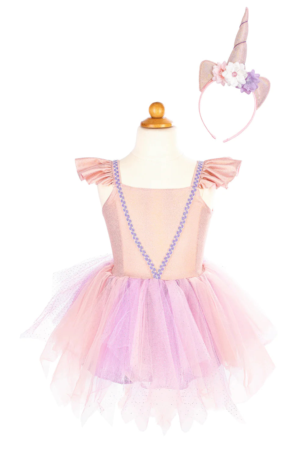 Shimmer Unicorn Dress & Headband