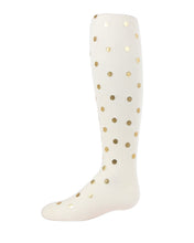 Load image into Gallery viewer, Me Moi Metallic Dot Tights
