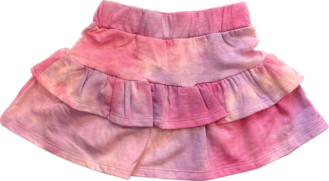 Tie Dye Pink Skirt