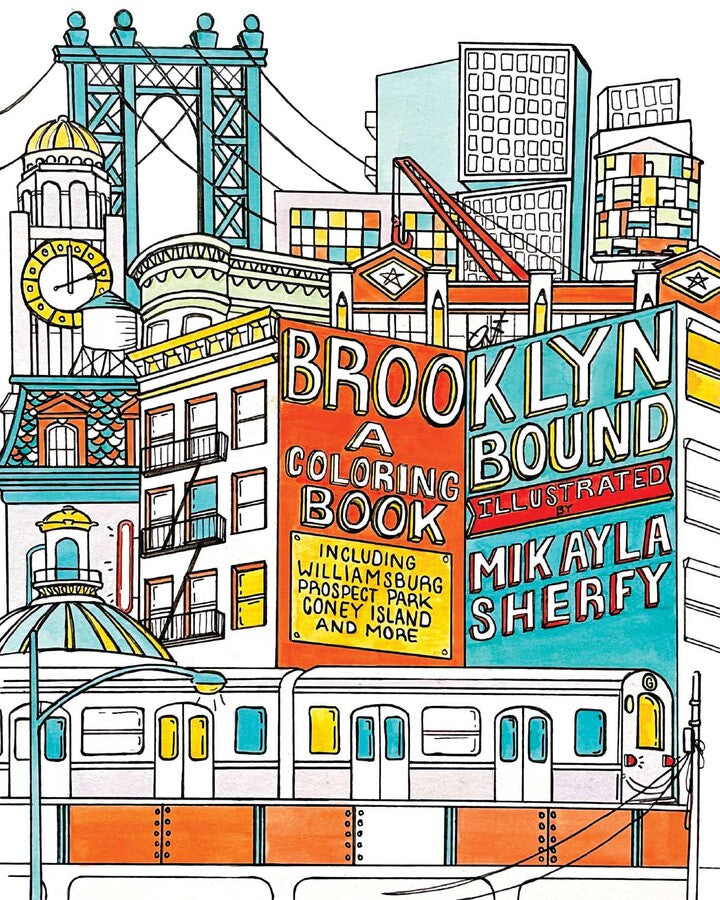 Brooklyn Bound:  A Coloring Book