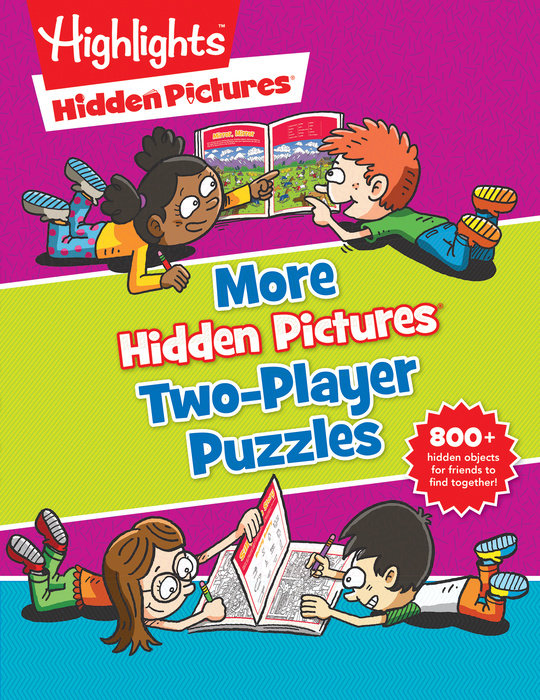 More Hidden Picture 2 Player Puzzles