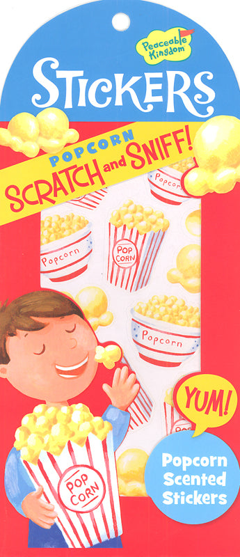 Scratch & Sniff Stickers:  Popcorn