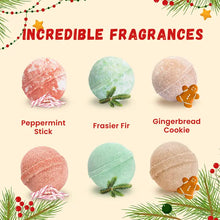 Load image into Gallery viewer, Christmas Bubble Bath Bombs
