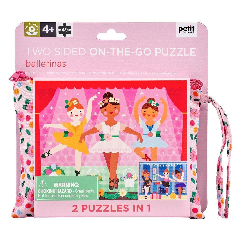 Ballerina Two Sided On the Go Puzzle